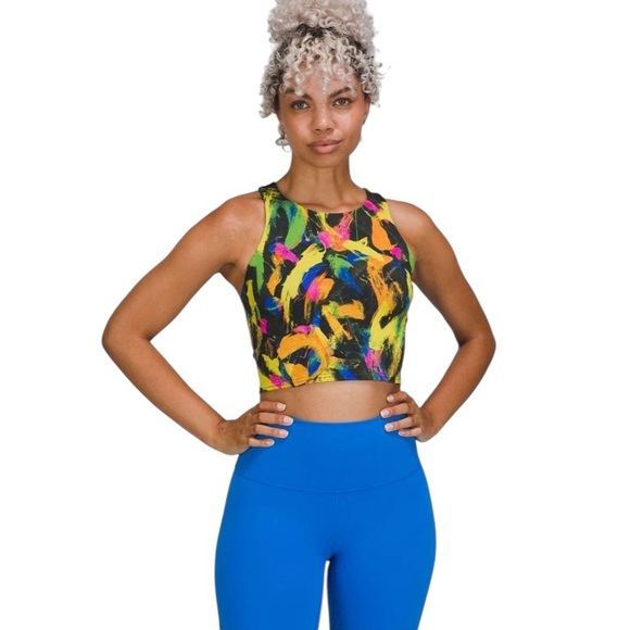 Lululemon Invigorate Training Tank Top
Undertone Black Multi Size 6 - Picture 1 of 7